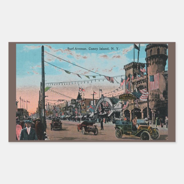 Coney Island Sticker (Front)