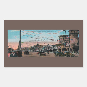 Coney Island Sticker