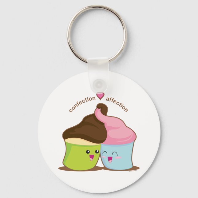 Confection Afffection Keychain (Front)