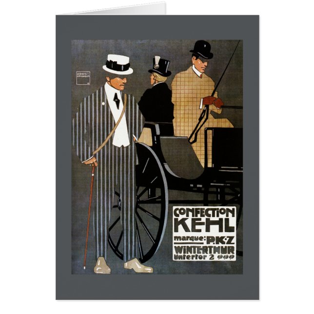 Confection Kehl Gentlemen Vêtements (Devant)