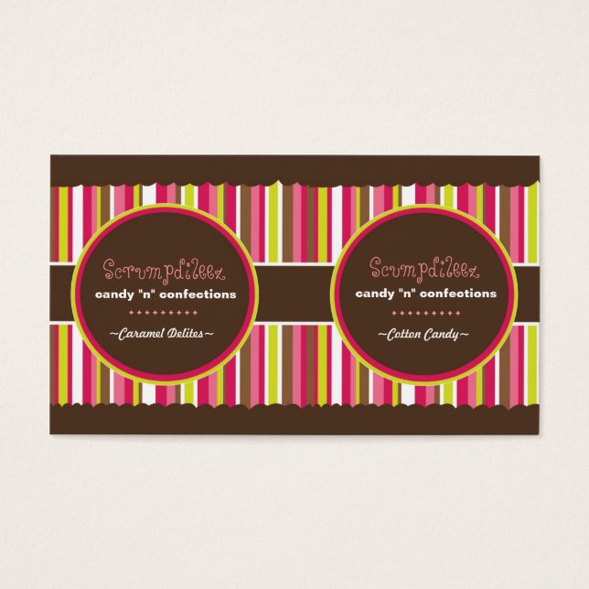 Confection Tags (2 in 1) (Front)