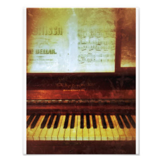 Confederate Piano Photo Print