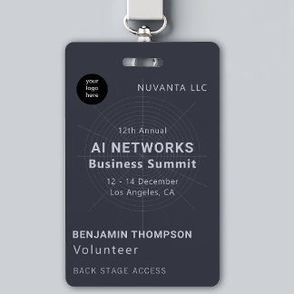 Conference Business Corporate Event Network Black Badge
