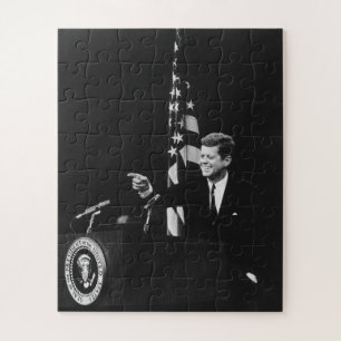 Conference of John Kennedy 35th US President Jigsaw Puzzle