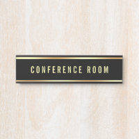 Conference Room Customizable Text Template
