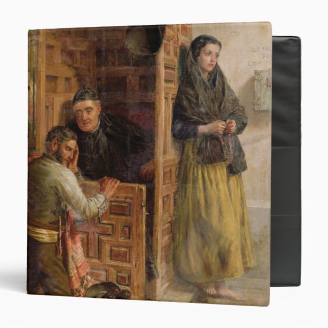Confession, 1862 (oil on canvas) binder (Front/Inside)