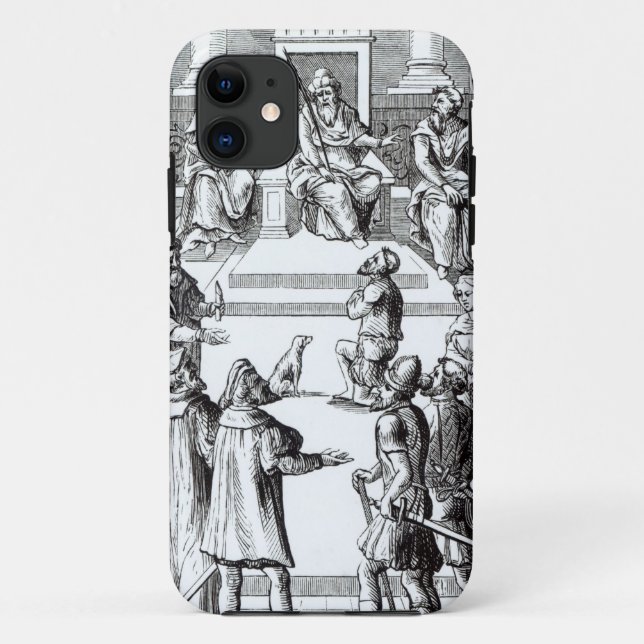 Confession for amends before the tribunal, after a Case-Mate iPhone case (Back)