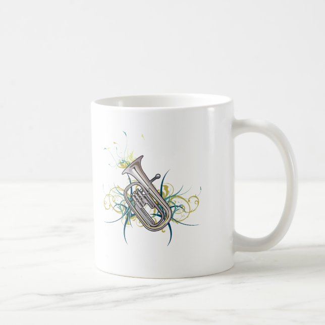 Confetti Baritone Coffee Mug (Right)