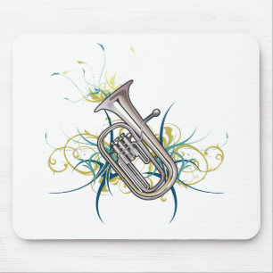 Confetti Baritone Mouse Pad