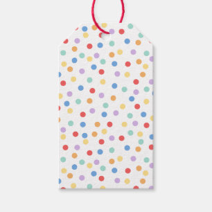 Confetti Brights (Dots) Gift Tags