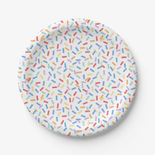 Confetti Brights (Sprinkles) Paper Plate