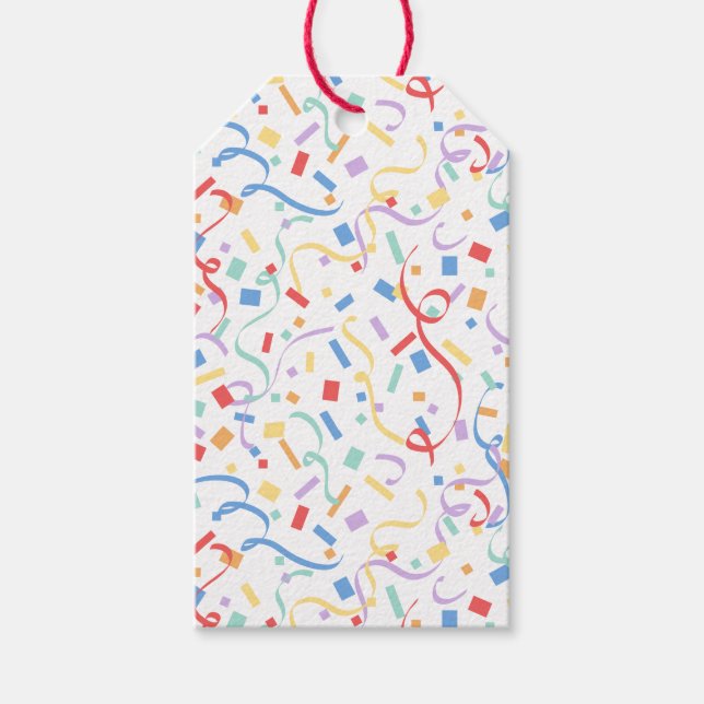 Confetti Brights (Surprise) Gift Tags (Front)