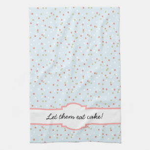 Confetti Cake • Blue Buttercream Frosting Kitchen Towel