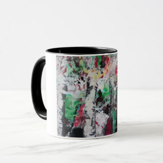Confetti color collision jungle  mug