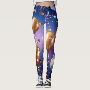 Confetti Countdown Leggings
