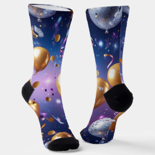 Confetti Countdown Socks