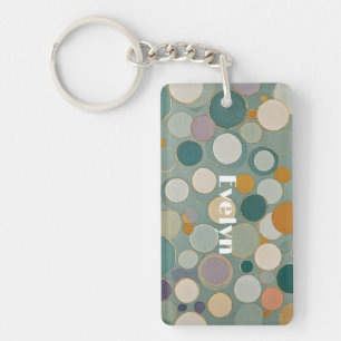Confetti Currents Keychain