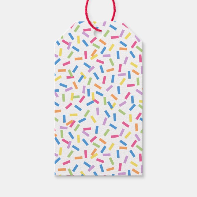 Confetti Dazzle (Sprinkles) Gift Tags (Front)