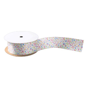 Confetti Dazzle (Surprise) Satin Ribbon
