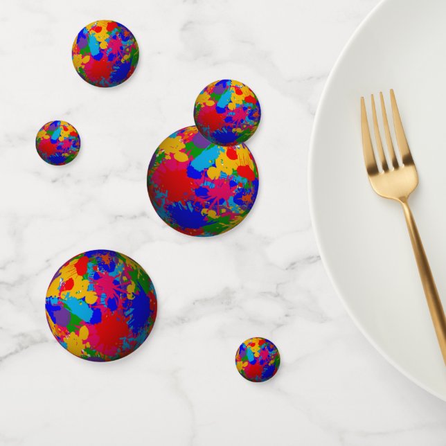 Confetti de peinture 3D (Groupe)