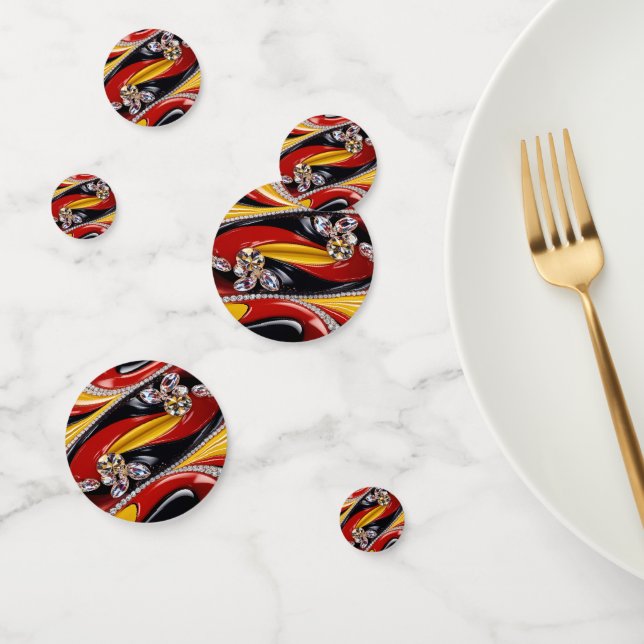Confetti de table aux couleurs belges (Groupe)