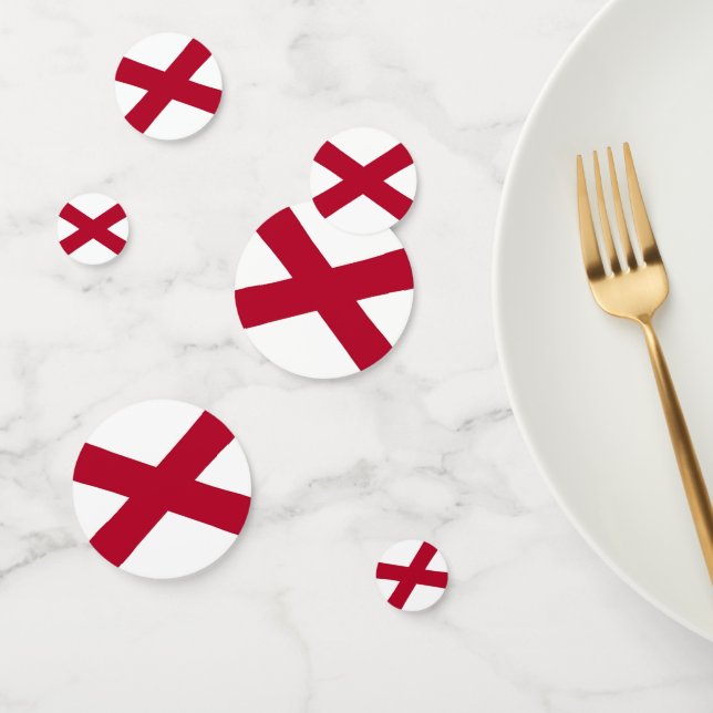 Confetti de table avec le drapeau de l'Alabama, Ét (Groupe)
