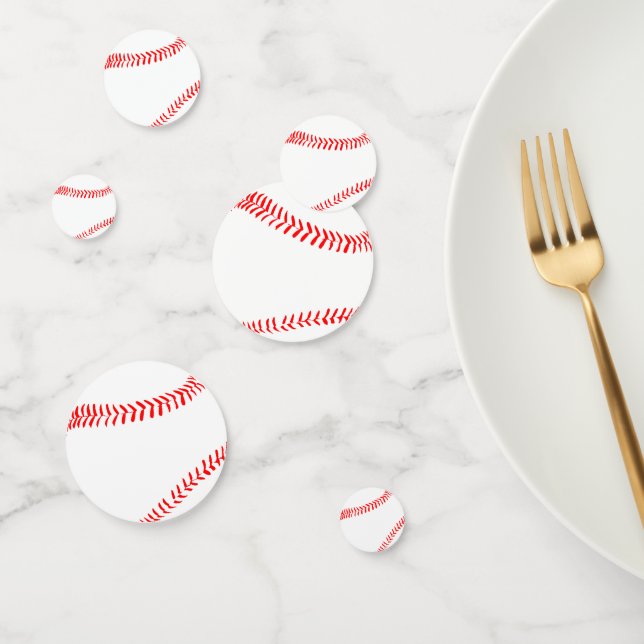 Confetti de table de base-ball personnalisable (Groupe)