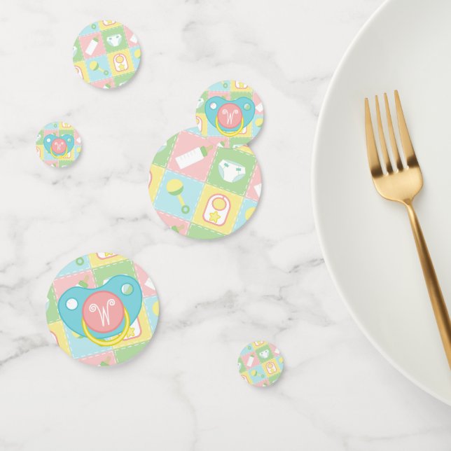 Confetti de table de courtepointe pour bébé (Groupe)