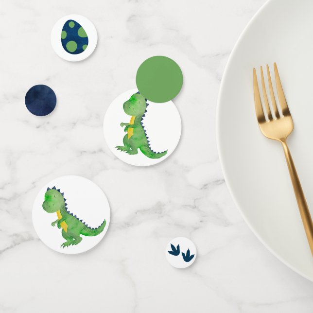Confetti de table de dinosaures - Trex Confetti (Groupe)