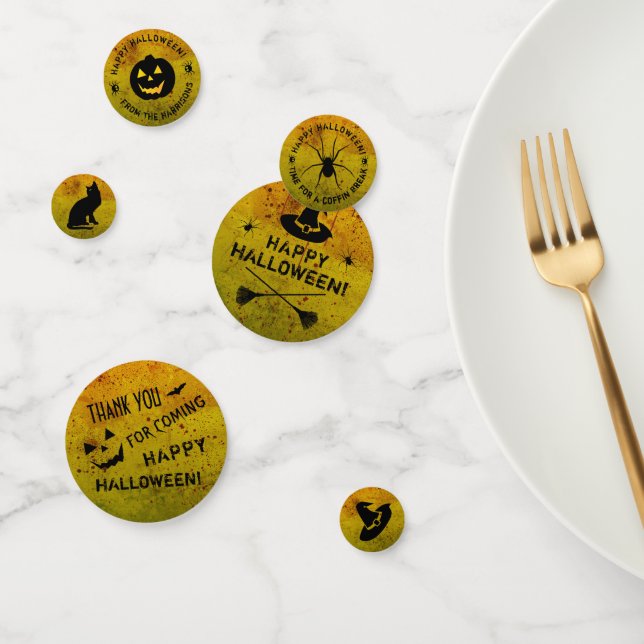 Confetti de table d'effroi hémorragique tachée de  (Groupe)