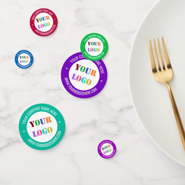 Confetti de texte du logo de l'entreprise personna (Groupe)