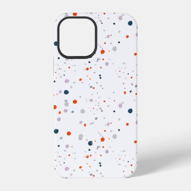Confetti design iPhone case (Back)