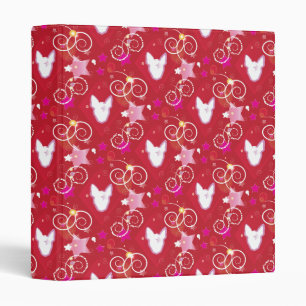 Confetti Diamond Bull Terrier Binder