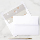 Confetti Festive Polka Dot Enveloppe Liner