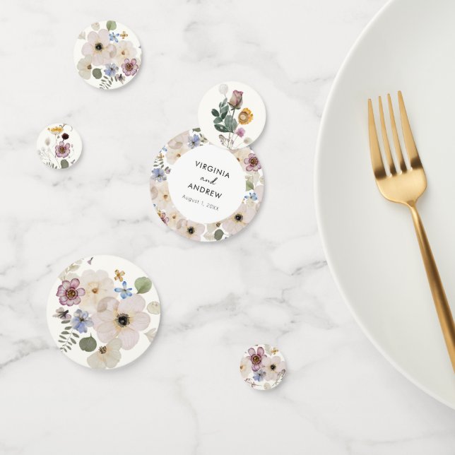 Confetti floral moderne (Groupe)