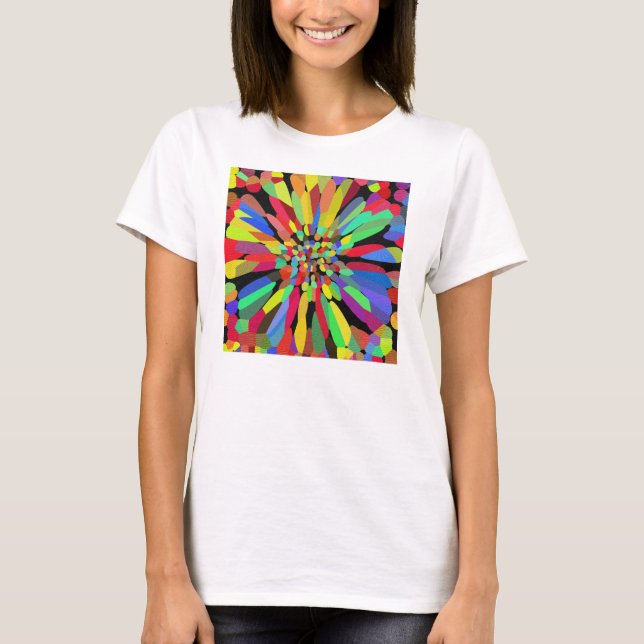 Confetti Flower T-Shirt (Front)