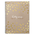 CONFETTI GLAMOROUS cute spot gold crafty kraft