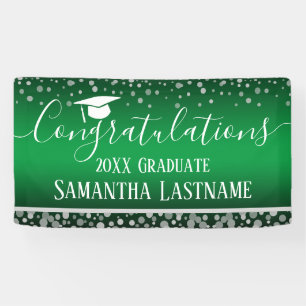 Confetti Graduation Party Budget Banner