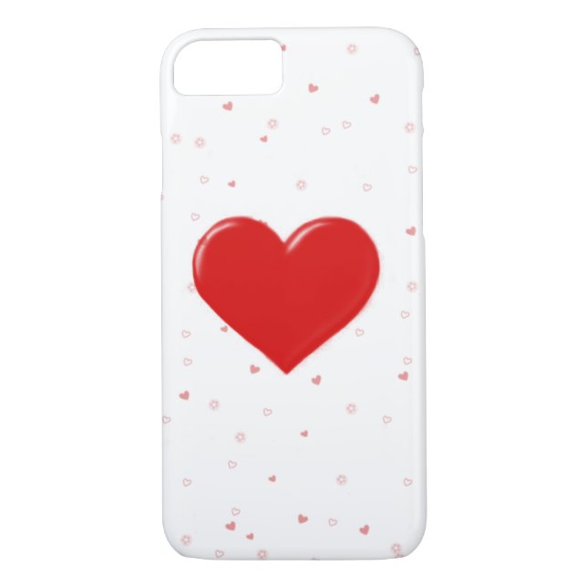 Confetti Heart iPhone Case (Back)