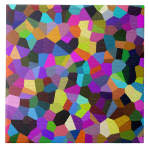 Confetti in Jewel Tones Tile