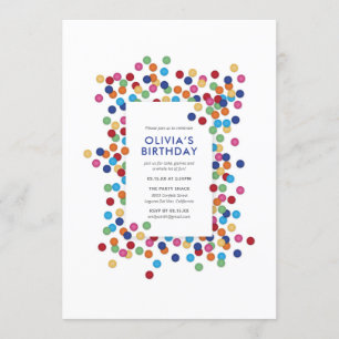 Confetti Invitation