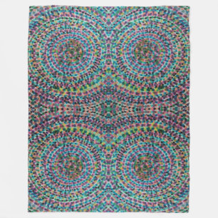 Confetti Mosaic Fleece Blanket