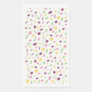 Confetti. Napkin