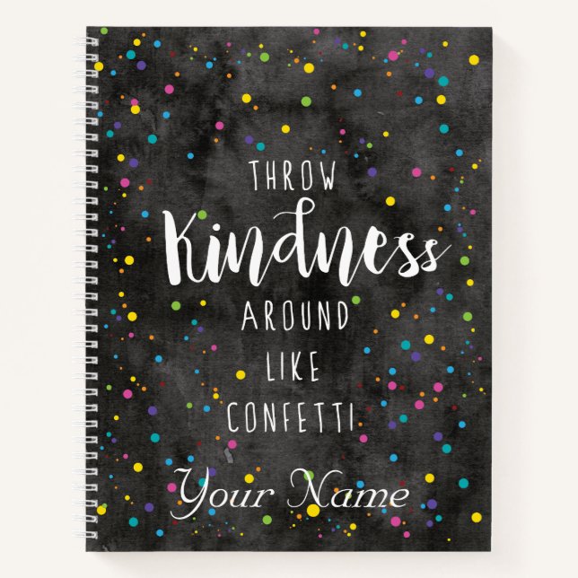 Confetti Notebook (Front)