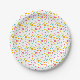 Confetti Paper Plate