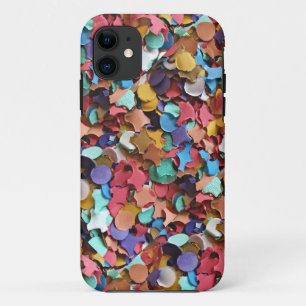 Confetti Party Carnival Colourful Paper Funny iPhone 11 Case