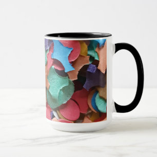 Confetti Party Carnival Colourful Paper Funny Mug