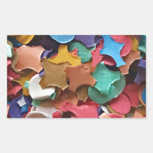Confetti Party Carnival Colourful Paper Funny Sticker