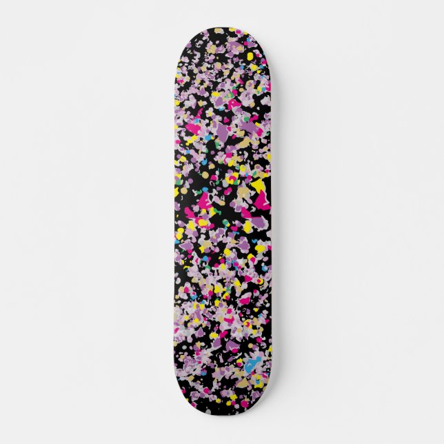 Confetti Pattern Skateboard (Front)