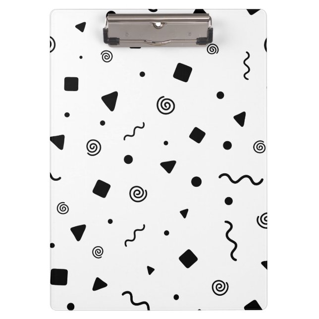 Confetti Patterned Clipboard (Front)